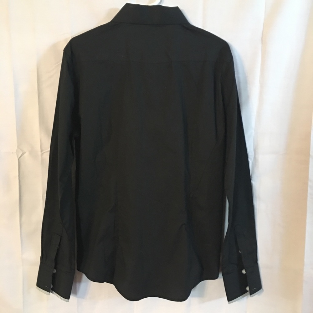 The Lees Men’s Black Dress Shirt - Picture 2 of 5